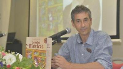 Presentación del libro de poemas infantiles "Zapatos máxicos" en el Balneario Termas de Cuntis