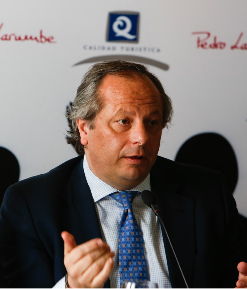 Miguel Mirones presidente de Miembros Afiliados de OMT