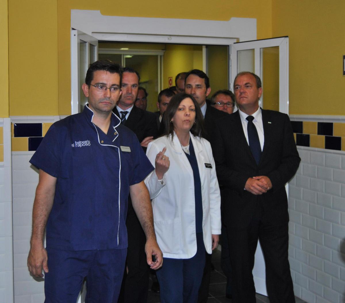 Monago visita El Raposo Monago visita El Raposo