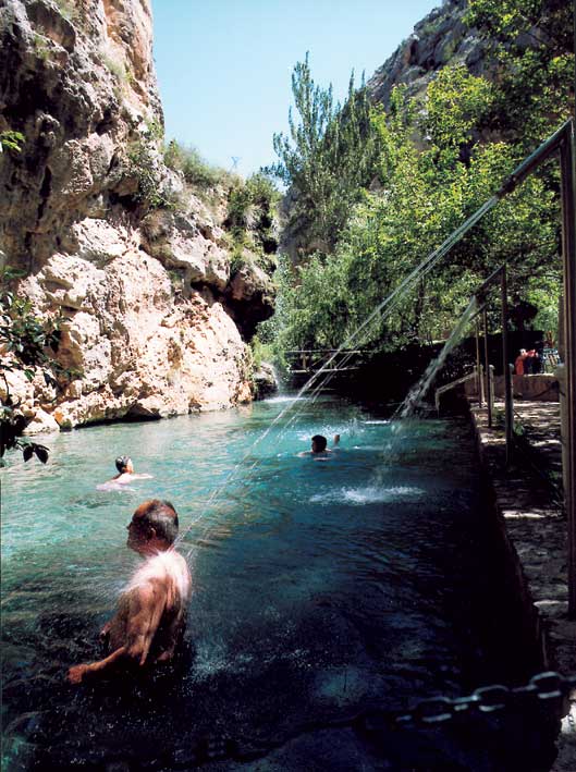 balneario de la virgen gruta