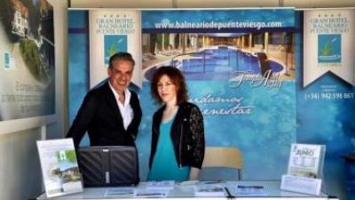El Gran Hotel Balneario de Puente Viesgo participa por quinto año consecutivo en la Feria del Libro de Madrid