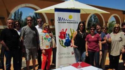 Acción Psoriasis vuelve a reunirse en el Balneario de Paracuellos de Jiloca 