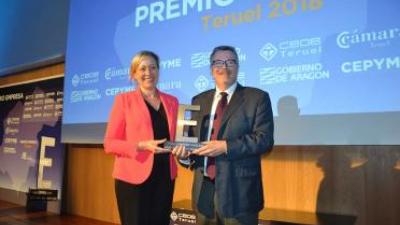 El Balneario de Ariño logra el Premio Empresa Teruel