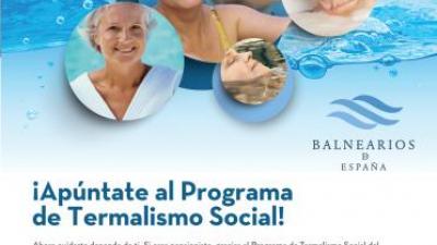 Ahora, cuidarte depende de ti. ¡Apúntate al Programa de Termalismo Social!