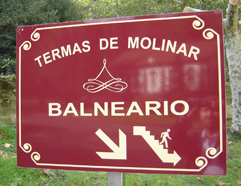 Termas de Molinar cartel